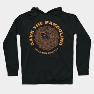 Save The Pangolins Endandgered Since 2013 Hoodie